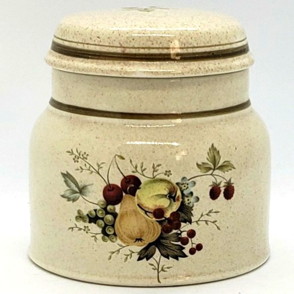 Royal Doulton Vintage Lambethware Cornwall Pattern Sugar Bowl with Lid
